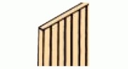 Northeastern Scale Lumber 70358 Scribed Sheathing 1/4" Scribing 1/32" Thick x 24" Long