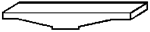 Northeastern Scale Lumber 792 HO Freight Bolster 1 Pair