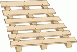 Northeastern Scale Lumber 95031 HO Freight Pallet 16/