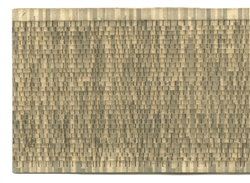 Northeastern Scale Lumber HOSHG8B1 HO Laser-Cut Shingles 3 x 7-3/4" Sand Wood Shake