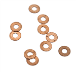 NWSL 109-4 Thrust Washers 2.0mm x 3/16" x .010" Bronze Metal 