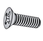 NWSL 1229-5 Nickel Plated Flat Head Metric Screws 2 x 18 x .4mm