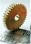 NWSL 11736-6 Worm Gear 36T 3mm Bore brass