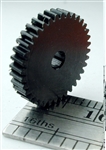 NWSL 12040-6 Worm Gear Delrin 3/32" Bore .0937" 40 Teeth 0.583 Outside Diameter 