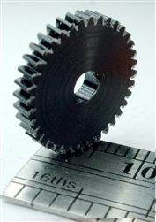 NWSL 12736-6 Worm Gear Delrin 3.00mm Bore .118" 36 Teeth 0.527 Outside Diameter 