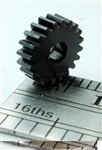 NWSL 15020-6 Reverse Worm Gear Delrin 3/32" Bore .0937" 20 Teeth 0.306 Outside Diameter 