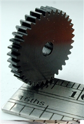 NWSL 15036-6 Reverse Worm Gear Delrin 3/32" Bore .0937" 36 Teeth 0.527 Outside Diameter 