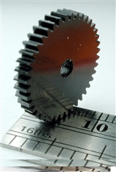NWSL 15040-6 Reverse Worm Gear Delrin 3/32" Bore .0937" 40 Teeth 0.583 Outside Diameter 