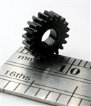 NWSL 15720-6 Reverse Worm Gear Delrin 3.0mm Bore .118" 20 Teeth 0.306 Outside Diameter 