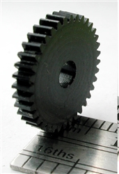 NWSL 15736-6 Reverse Worm Gear Delrin 3.0mm Bore .118" 36 Teeth 0.527 Outside Diameter 