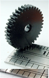 NWSL 18036-6 Spur Gear Delrin 3/32" Bore .0937" 36 Teeth 0.527 Outside Diameter 