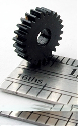 NWSL 18724-6 Spur Gear Delrin 3.00mm Bore .118" 24 Teeth 0.361 Outside Diameter 