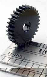 NWSL 18730-6 Spur Gear Delrin 3.00mm Bore .118" 30 Teeth 0.444 Outside Diameter 