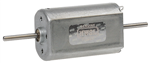 NWSL 2032D9 Flat Can Motor 12V DC 20 x 32mm Double Shaft 2mm Dia. x 17mm 9,500rpm