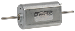 NWSL 2032D9 Flat Can Motor 12V DC 20 x 32mm Double Shaft 2mm Dia. x 17mm 9,500rpm
