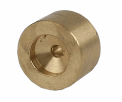 NWSL 4086 HO Brass Flywheel Press-fit For 1.5mm Shaft 11mm OD x 7mm Length