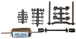 NWSL 4806 Universal Driveline Couplers 1/8" Primary Cups Shaft 2.4mm Horned Ball Shaft 3/16" Ball Diameter