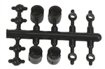 NWSL 4896 Universal Driveline Couplers 2.0mm Shaft Add'l Cups & Horned Ball Shaft 1/8" Ball Diameter
