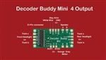 Nix Trains NTZ2 Decoder Buddy Mini Locomotive Motherboard with 21-Pin Decoder Socket With 1.0K Ohm Resistor