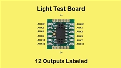 Nix Trains NTZ7 Add-On Light Test Board For Decoder Buddy V1 and V5 Motherboard #494-NTZ4 & NTZ5 Sold Separately