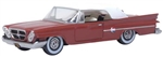 Oxford 87CC61004 HO 1961 Chrysler 300 Convertible Assembled Top Up