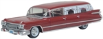 Oxford 87CM59002 HO 1959 Cadillac Miller-Meteor Futura Limousine Assembled Seminole Red