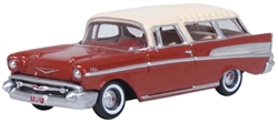 Oxford 87CN57008 HO 1957 Chevy Nomad Beige/Gold