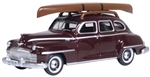 Oxford 87DS46007 HO 1946-1948 Desoto Suburban Sedan Royal Maroon