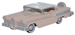 Oxford 87ED58003 HO 1958 Ford Edsel Citation Chalk Pink Frost