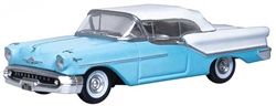 Oxford 87OC57002 HO 1957 Oldsmobile 88 Convertible Assembled Top Up