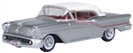 Oxford 87OC57003 HO 1957 Oldsmobile 88 Convertible Assembled Top Up Juneau Gray