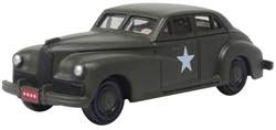 Oxford 87PC42002 HO 1942 Packard Clipper Custom Touring Sedan Assembled US Army