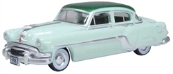 Oxford 87PC54005 HO 1954-1965 Pontiac Chieftain 4-Door Sedan Assembled Shannon Green, Brookmere Green