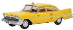 Oxford 87PS59002 HO 1959 Plymouth Savoy Sedan Assembled Tanner Yellow Cab Co. Southern California