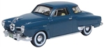 Oxford 87SC50002 HO 1950 Studebaker Champion Starlight Coupe Assembled Aqua Green