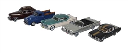 Oxford 87SET003 HO Chrysler Centenary 5-Vehicle Set Assembled 1946 DeSoto 1948 B-1B Pickup 1955 New Yorker 1961 300 1965 Barracuda