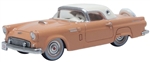 Oxford 87TH56009 HO 1956 Ford Thunderbird Assembled Buckskin Tan Cream