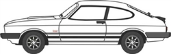 Oxford NCAP003 N 1978 Ford Capri Mk III Assembled Diamond White