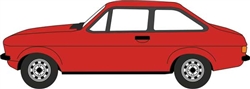 Oxford NESC001 N 1974 Ford Escort Mark II Assembled Carnival Red