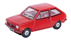 Oxford NFF001 N Ford Fiesta MK1 Assembled Venetian Red