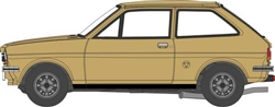 Oxford NFF002 N 1976 Ford Fiesta Mk I Assembled Nevada Beige