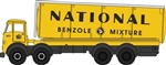 Oxford NFG015 N Foden FG Cylindrical Tanker Assembled National Benzole