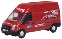 Oxford NFT034 N Ford Transit Cargo Van with Short Wheelbase, Low Roof Assembled National Grid 
