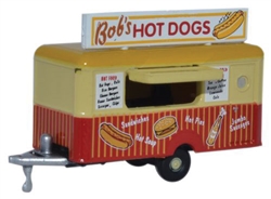 Oxford NTRAIL001 N Concession Trailer Assembled Bobs Hot Dogs