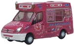 Oxford NWM009 N Mercedes-Benz Sprinter Ice Cream Concession Van Assembled Whitby Mondial/Tonibell Pink