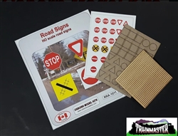 Osborn Model Kits 1011 HO Road Signs Kit