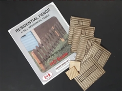 Osborn Model Kits 1014 HO Residential Fence 5 Sec Kit
