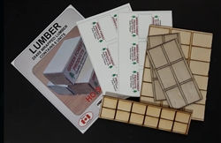 Osborn Model Kits 1015 HO Wrapped Lumber Kit