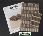 Osborn Model Kits 1016 HO Skids 20Pk Kit
