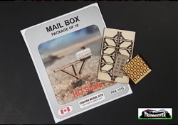 Osborn Model Kits 1035 HO Mail Box 10Pk